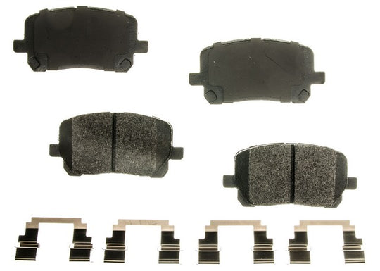PXD923 Performance Plus Carbon Fiber Disc Brake Pad Set Agna Brakes