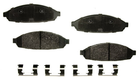 PXD931 Performance Plus Carbon Fiber Disc Brake Pad Set Agna Brakes