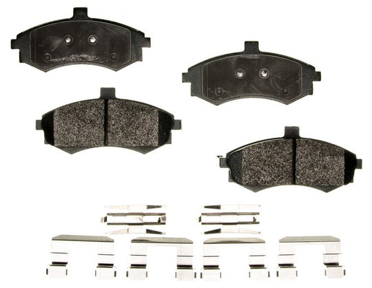 PXD941 Performance Plus Carbon Fiber Disc Brake Pad Set Agna Brakes
