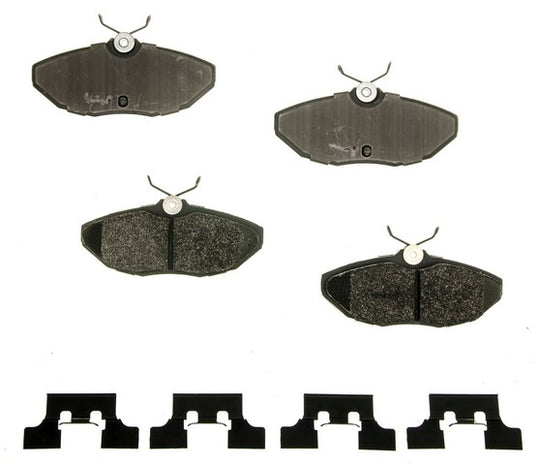 PXD944 Performance Plus Carbon Fiber Disc Brake Pad Set Agna Brakes