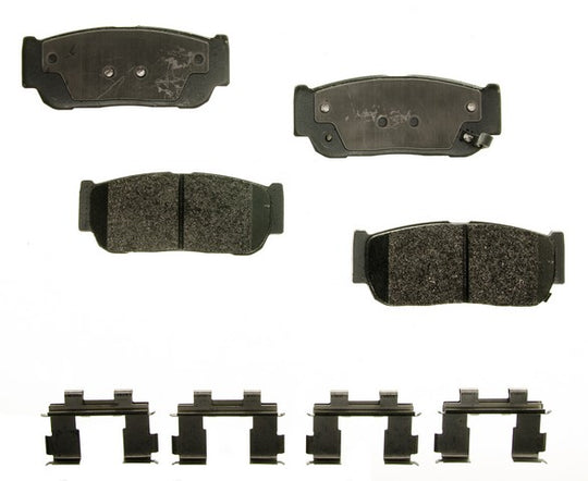 PXD954 Performance Plus Carbon Fiber Disc Brake Pad Set Agna Brakes