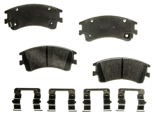 PXD957 Performance Plus Carbon Fiber Disc Brake Pad Set Agna Brakes