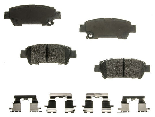 PXD995 Performance Plus Carbon Fiber Disc Brake Pad Set Agna Brakes