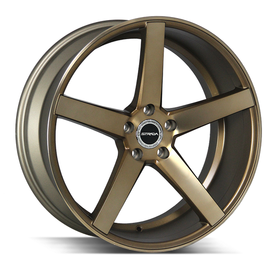 S35051435BZ - Strada S35 Perfetto 20X8.5 5x114.3 35mm Bronze - Strada Wheels Canada