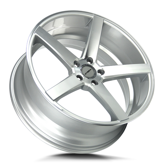 S35851440SM - Strada S35 Perfetto 18X8 5x114.3 40mm Silver Machined - Strada Wheels Canada