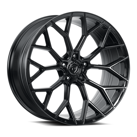 PISTA-99545GB - Dolce Performance Pista 19X9.5 5X120 ET 40mm Gloss Black - Dolce Performance Wheels Canada