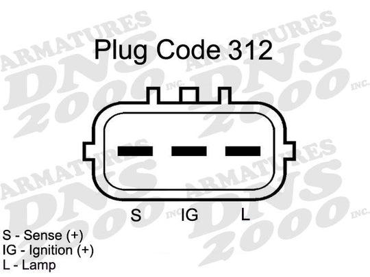 A13500 DNS Remanufactured Alternator DNS Canada