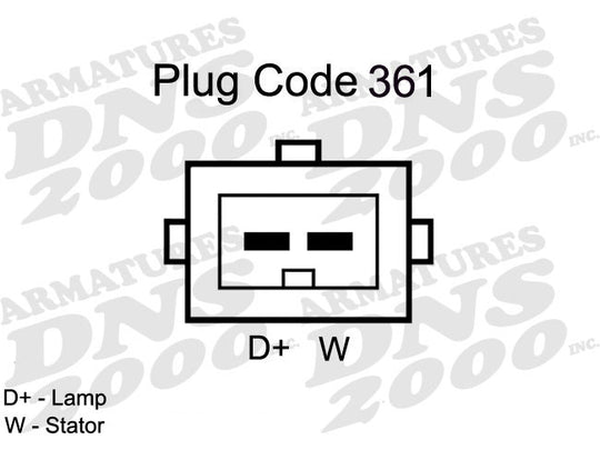 A13380 DNS Remanufactured Alternator DNS Canada