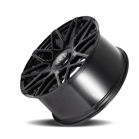 PRE-22105BLNK4073 - Gianna Prestigio 22X10.5 Blank 40mm Gloss Black - Gianna Wheels Canada