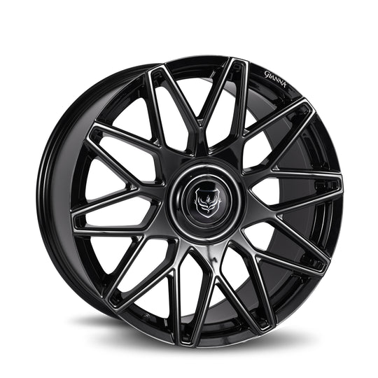 PRE-22105BLNK4073 - Gianna Prestigio 22X10.5 Blank 40mm Gloss Black - Gianna Wheels Canada