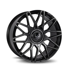 Charger l'image dans la galerie, PRE-229BLNK2073 - Gianna Prestigio 22X9 Blank 20mm Gloss Black - Gianna Wheels Canada