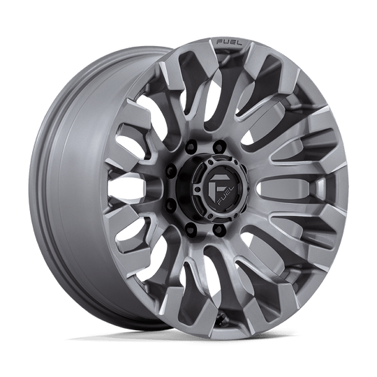 D83020901750 - Fuel Off-Road D830 Quake 20X9 8X170 1mm Platinum - Fuel Off-Road Wheels Canada