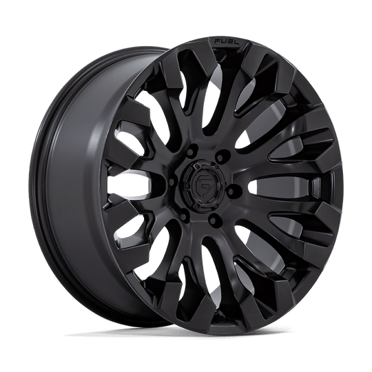 D83120908450 - Fuel Off-Road D831 Quake 20X9 6X139.7 1mm Blackout - Fuel Off-Road Wheels Canada