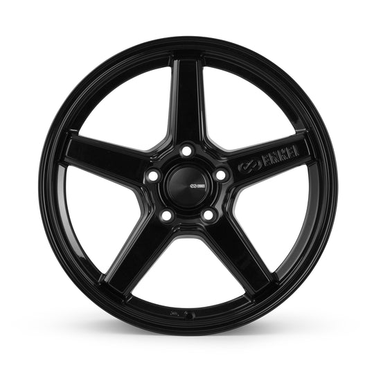 550-980-4445BK - Enkei Quasar 19X8 5X112 45mm Gloss Black - Enkei Wheels Canada