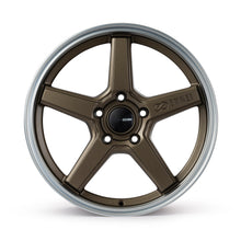 Charger l'image dans la galerie, 550-980-6545ZP - Enkei Quasar 19X8 5X114.3 45mm Matte Bronze w/Machined Lip - Enkei Wheels Canada
