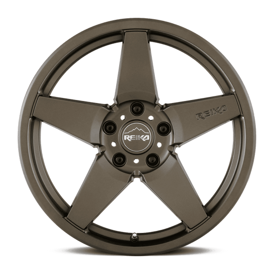 R15780381217F - Reika R15 Seeker 17X8 5X114.3 38mm Bronze - Reika Wheels Canada