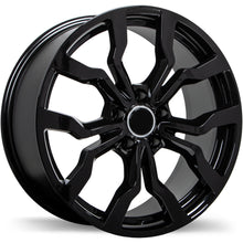 Load image into Gallery viewer, R152A-1775-44BN+35R571 - Replika R152A 17X7.5 5X112 35mm Gloss Black - Replika Wheels Canada