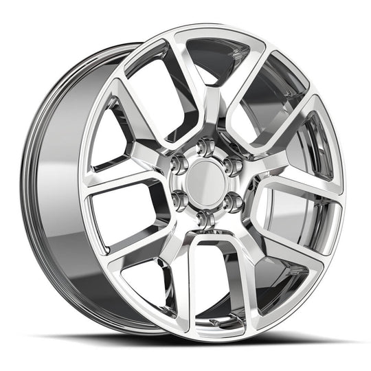 R16-24105025NC - O.E. Revolution R-16 24X10 6X139.7 25mm Nano Chrome - O.E. Revolution Wheels Canada