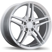 Load image into Gallery viewer, R170-1780-44SN+43R664 - Replika R170 17X8 5X112 43mm Gloss Silver - Replika Wheels Canada