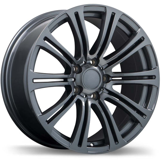 R172-1880-12MN+35C726 - Replica R172 18X8 5X120 35mm Gloss Gunmetal - Krypton Replica Wheels Canada