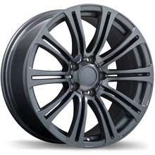 Load image into Gallery viewer, R172-1775-12MN+35C726 - Replika R172 17X7.5 5X120 35mm Gloss Gunmetal - Replika Wheels Canada