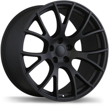 Load image into Gallery viewer, R179A-2095-90FN+18C715 - Replica R179A 20X9.5 5X115 18mm Matte Black - Krypton Replica Wheels Canada