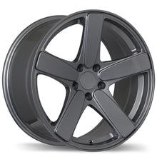 Load image into Gallery viewer, R182-1880-44MN+21R664 - Replica R182 18X8 5X112 21mm Gloss Gunmetal - Krypton Replica Wheels Canada