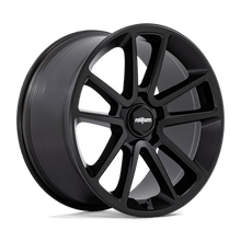 Load image into Gallery viewer, R194210544+38 - Rotiform R194 Btl 21X10.5 5X112  38mm Matte Black With Black Cap And Inside Spoke Details - Rotiform Wheels Canada