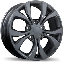 Charger l'image dans la galerie, R197-1765-73MN+40C715 - Replika R197 17X6.5 5X127 40mm Gloss Gunmetal - Replika Wheels Canada