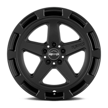 Charger l'image dans la galerie, R20570151003F - Reika R20 Teton 15X7 5X100 15mm Satin Black - Reika Wheels Canada