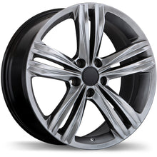 Load image into Gallery viewer, R205-1880-44HD+33R665 - Replika R205 18X8 5X112 33mm Dark Hyper Silver - Replika Wheels Canada