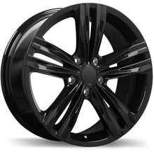 Load image into Gallery viewer, R205-1880-44BN+33R665 - Replika R205 18X8 5X112 33mm Gloss Black - Replika Wheels Canada