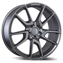 Load image into Gallery viewer, R207-1985-44MM+40R665 - Replika R207 19X8.5 5X112 40mm Matte Gunmetal - Replika Wheels Canada