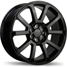 Load image into Gallery viewer, R214A-2085-62BN+33C671 - Replika R214 20X8.5 6X120 33mm Gloss Black - Replika Wheels Canada