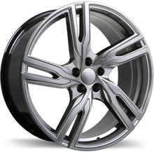 Load image into Gallery viewer, R221-1880-31HD+50C671 - Replika R221 18X8 5X108 50mm Dark Hyper Silver - Replika Wheels Canada