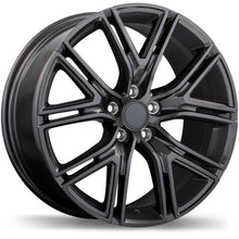 Load image into Gallery viewer, R222-1775-31MN+48C671 - Replika R222 17X7.5 5X108 48mm Gloss Gunmetal - Replika Wheels Canada