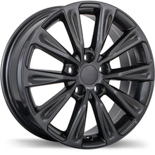 Load image into Gallery viewer, R223-1770-65MN+39F601 - Replika R223 17X7 5X114.3 39mm Gloss Gunmetal - Replika Wheels Canada