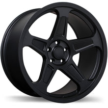 Charger l'image dans la galerie, R227-2005-90BT+25C715 - Replika R227 20X10.5 5X115 25mm Satin Black - Replika Wheels Canada