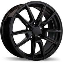 Load image into Gallery viewer, R228-1880-73BN+45C715 - Replica R228 18X8 5X127 45mm Gloss Black - Krypton Replica Wheels Canada