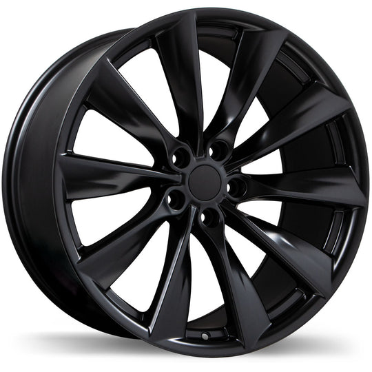 R241-2000-65BT+40C641 - Replica R241 20X10 5X114.3 40mm Satin Black - Krypton Replica Wheels Canada