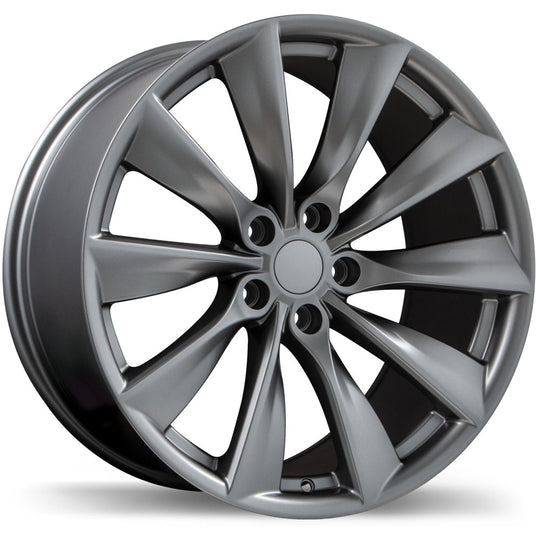 R241-2000-65GT+40C706 - Replica R241 20X10 5X114.3 40mm Space Grey - Krypton Replica Wheels Canada