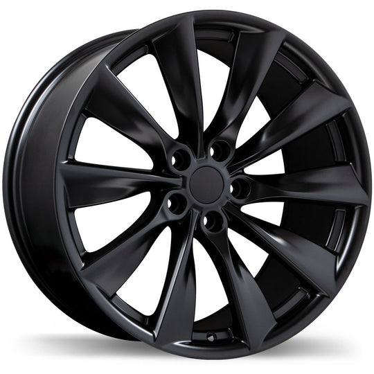 R241B-1995-65BT+45C702 - Replika R241B 19X9.5 5X114.3 ET 45mm Satin Black - Replika Wheels Canada