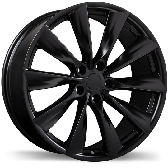 R241B-2085-65BT+35C703 - Replika R241B 20X8.5 5X114.3 ET 35mm Satin Black - Replika Wheels Canada