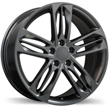 Charger l'image dans la galerie, R242-1980-65MN+50R641 - Replika R242 19X8 5X114.3 50mm Gloss Gunmetal - Replika Wheels Canada