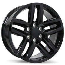 Load image into Gallery viewer, R245-2090-83BN+28C780 - Replica R245 20X9 6X139.7 28mm Gloss Black - Krypton Replica Wheels Canada