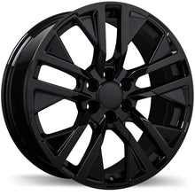 Load image into Gallery viewer, R246-2290-83BN+28C780 - Replika R246 22X9 6X139.7 28mm Gloss Black - Replika Wheels Canada