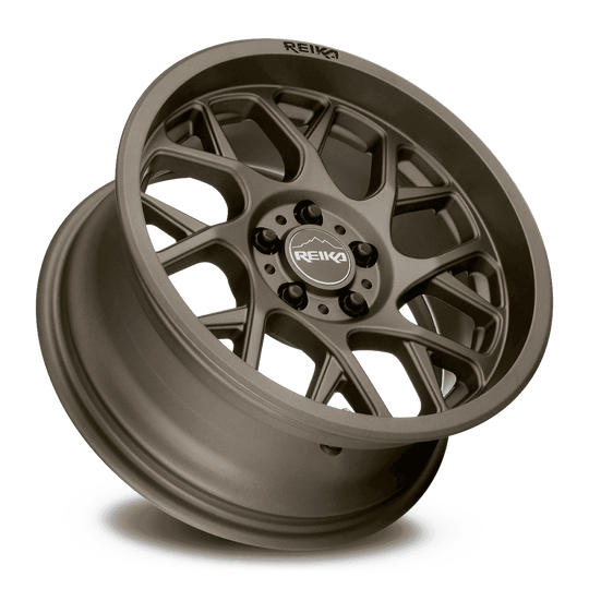 R25570151017F - Reika R25 Detour 15X7 5X100 15mm Bronze - Reika Wheels Canada