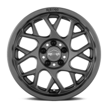 Load image into Gallery viewer, R25780381205F - Reika R25 Detour 17X8 5X114.3 38mm Slate Gray - Reika Wheels Canada
