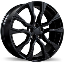 Charger l'image dans la galerie, R251-2090-12BN+40F726 - Replika R251 20X9 5X120 40mm Gloss Black - Replika Wheels Canada