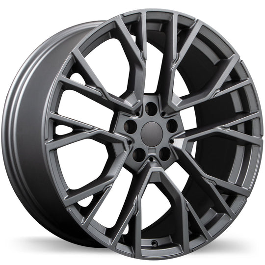 R253A-2090-44GT+30C666 - Replika R253A 20X9.0 5X112 ET 30mm Satin Charcoal - Replika Wheels Canada
